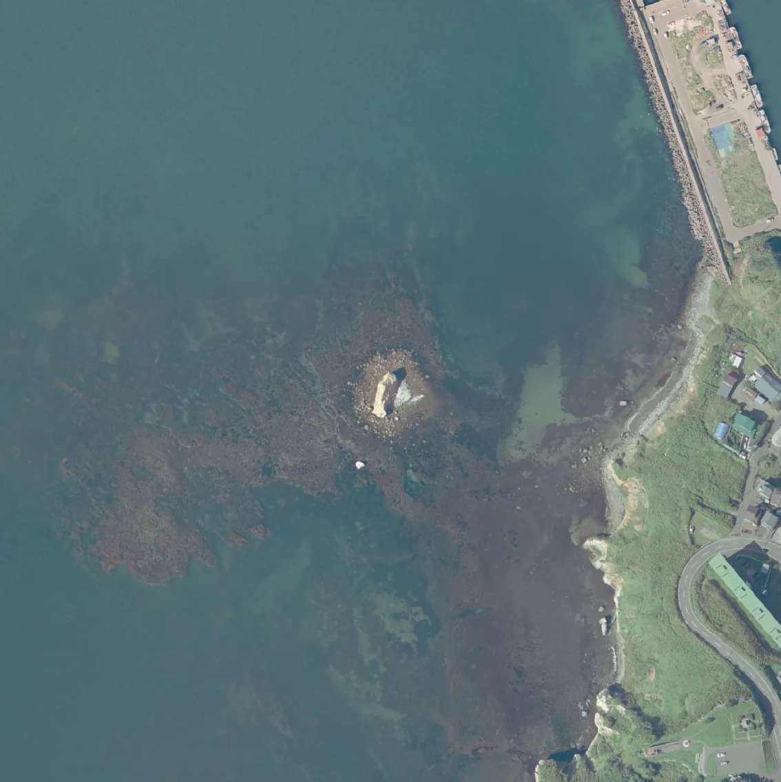恵比須島の航空写真