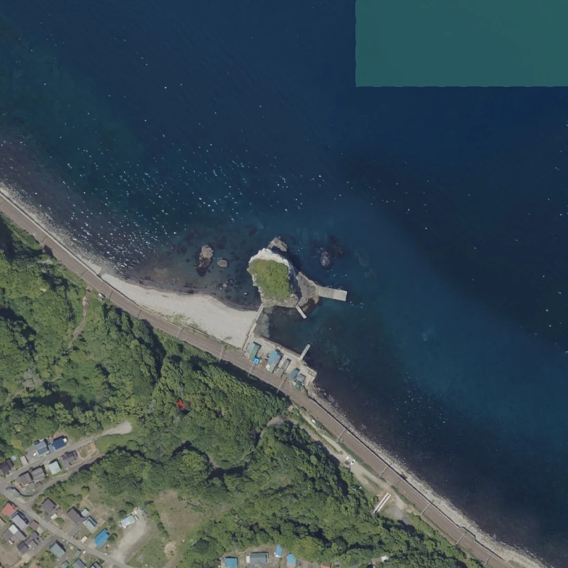 恵比須島の航空写真