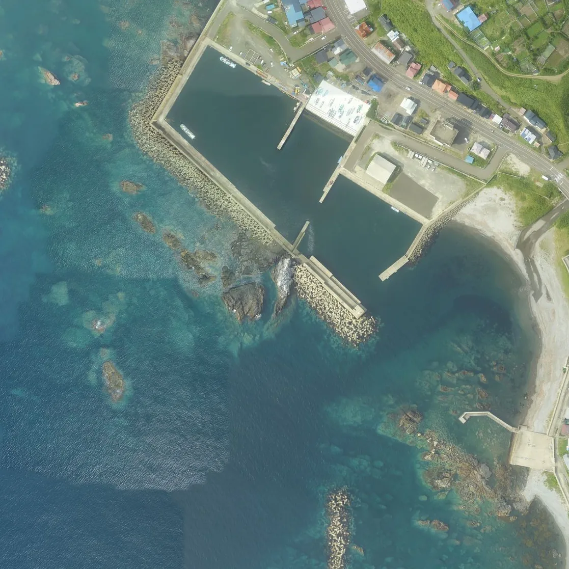 大岩の航空写真